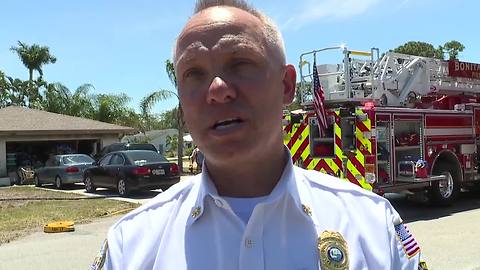 House destroyed by fire in Bonita Springs