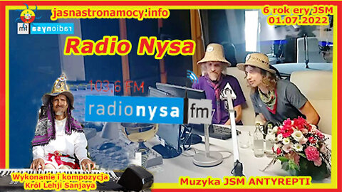 Radio Nysa - Wykonanie i kompozycja Władca Lehji Sanjaya – Muzyka JSM – ANTYREPTI