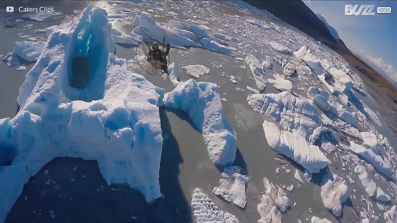 La bellezza dell'Alaska vista dal cielo