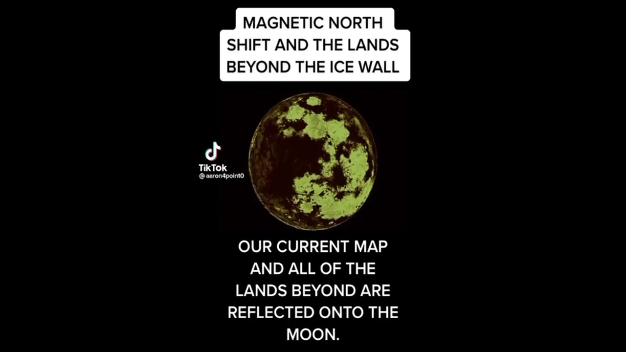 What's hidden beyond the Ice Walls? see a glimpse of it reflected on the Moon