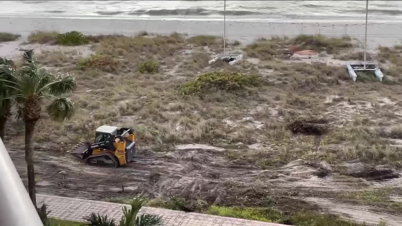 Regatta Beach sand leads to concerns over permits