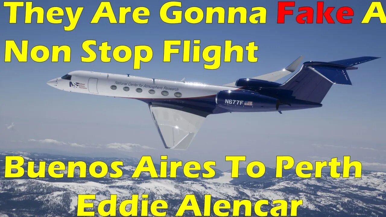 They Are Going to Fake a non stop flight from Buenos Aires to Perth -By Eddie Alencar