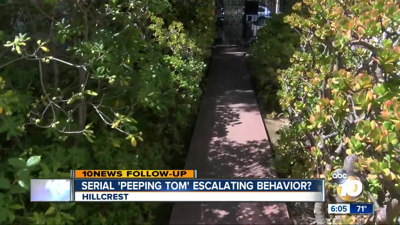 Serial 'Peeping Tom' returns to Hillcrest neighborhood