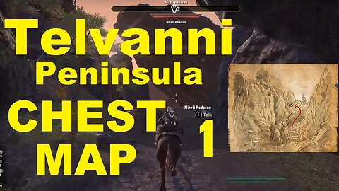 ESO Telvanni Peninsula 1 Map (NECROM) Elder Scrolls Online