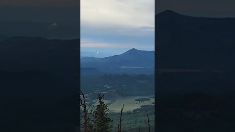 View from the Agassiz Ski Lift in Arizona