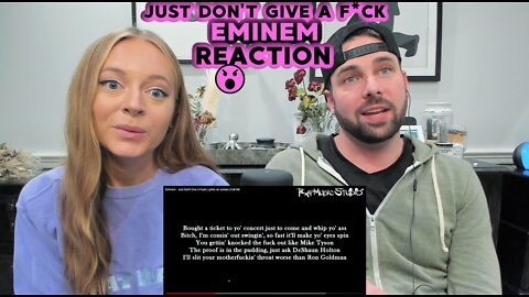 Eminem - Just Don't Give A F*ck | REACTION / BREAKDOWN ! (SSLP) Real & Unedited