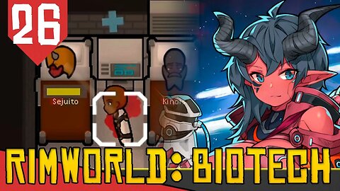 Socializando os MEIOS DE REPRODUÇÃO - Rimworld Biotech #26 [Série Gameplay PT-BR]