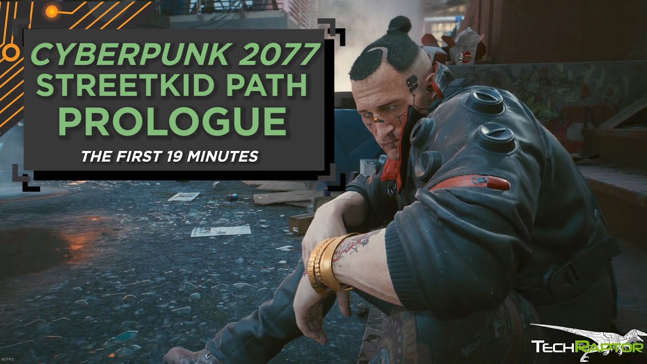 Cyberpunk 2077: First 19 Minutes of Street Kid Life Path Prologue [ULTRA GRAPHICS]