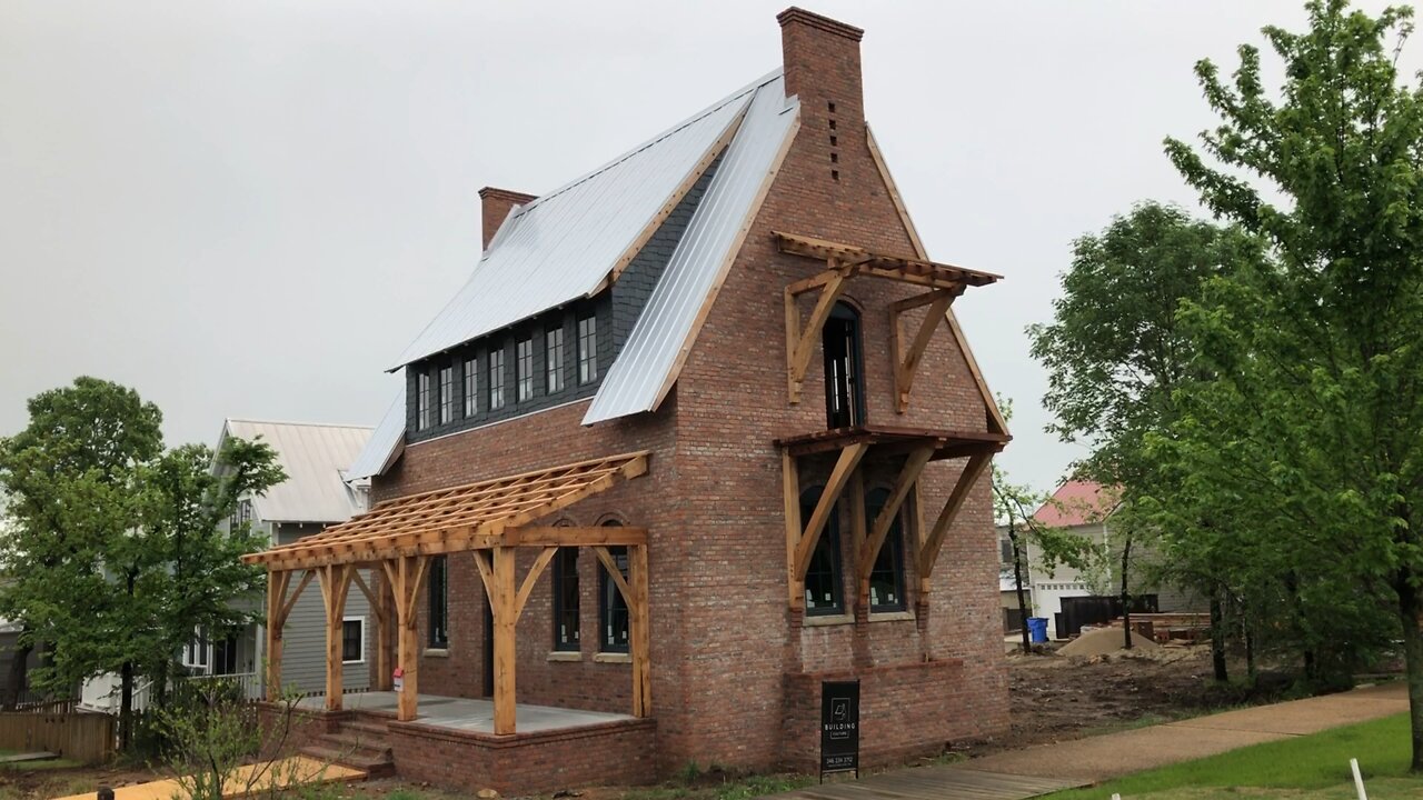 Installing a Timber Framed Porch