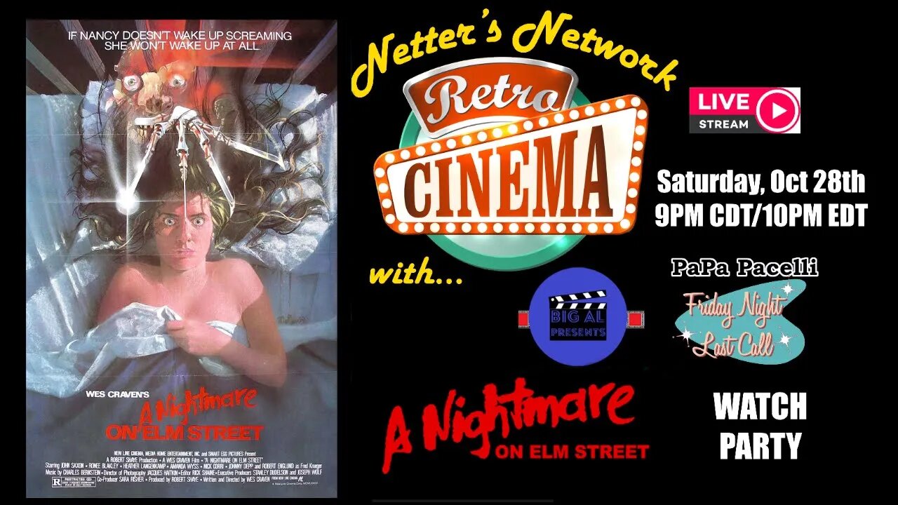 Netter's Network Retro Cinema Presents: Nightmare on Elm Street