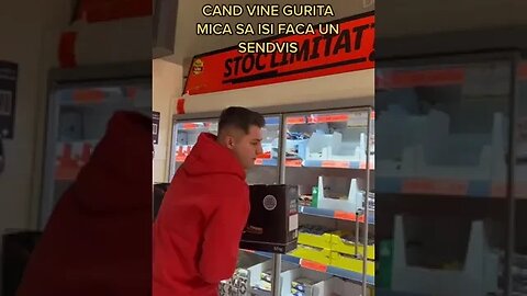 CAND VINE O GURITA MICA SA-SI FACA UN SANDWICH #oguritamica #mancaciosul #mancare