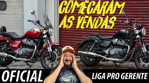 LIGA PRO GERENTE. SUPER METEOR 650, NO SITE da ROYAL começam as VENDAS MUNDO AFORA