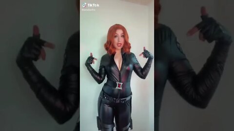 Rate the Girls: Best Black Widow - Marvel Cosplay #4 ⭐🖤 #shorts