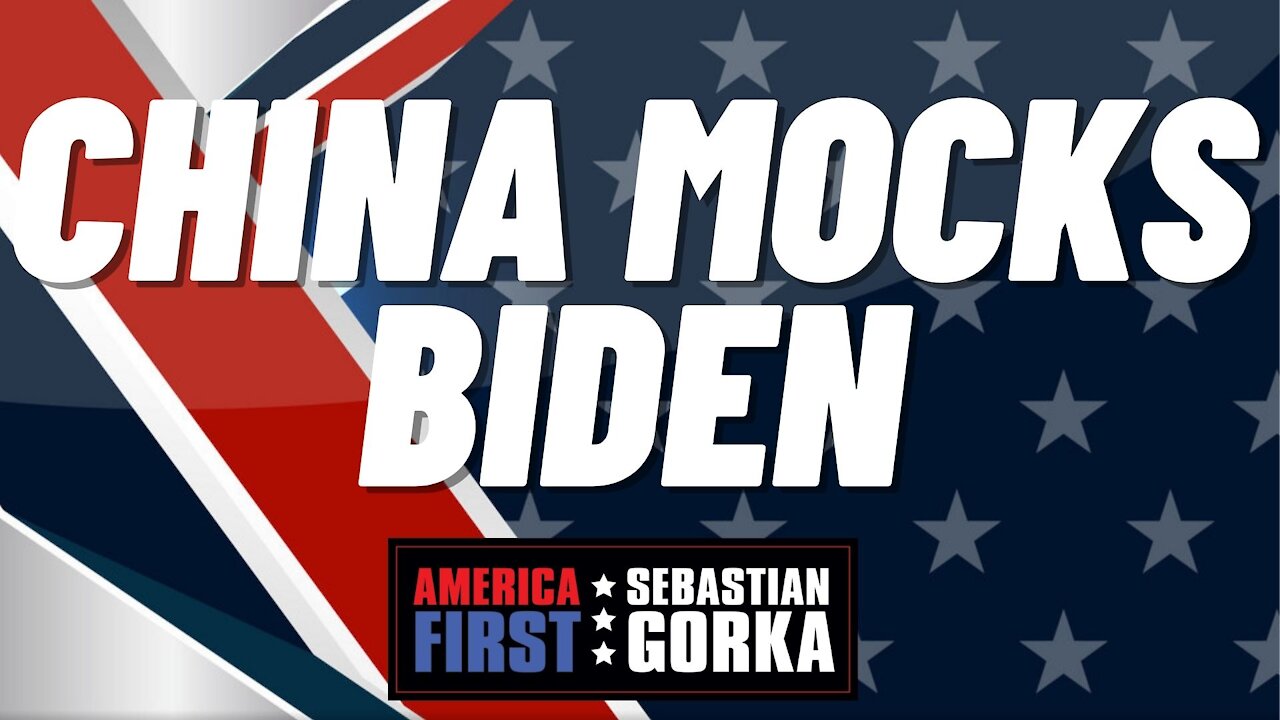 China mocks Biden. Gordon Chang with Sebastian Gorka on AMERICA First