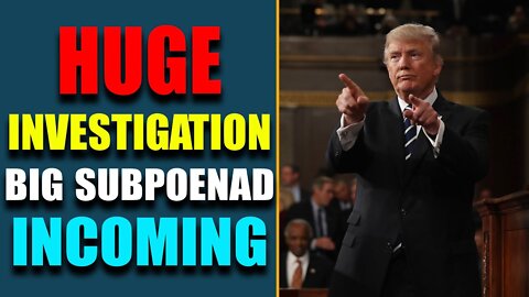 TOP HUGE INTEL SHOCKING INVESTIGATION & SUBPOENAD ARE HAPPENING! SOMETHING ODD HAPPENING.