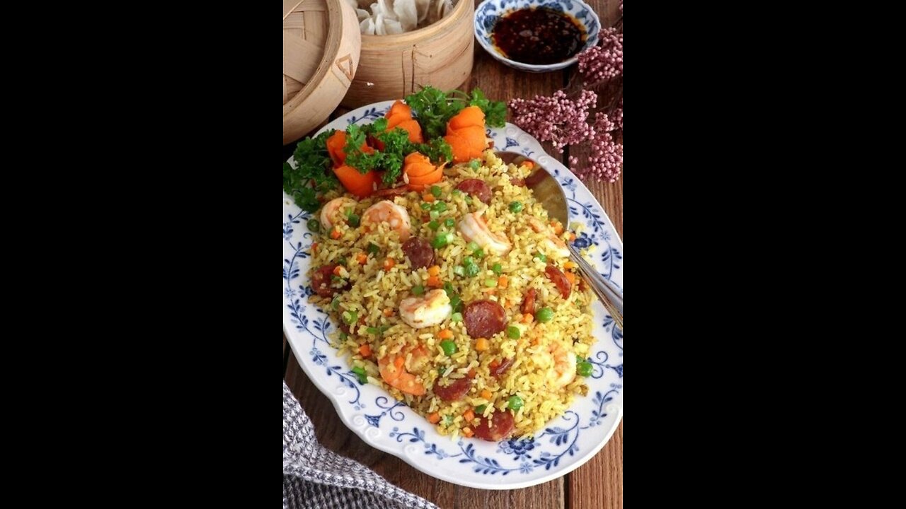 Authentic Yang Chow Fried Rice Recipe | Easy Chinese-Style Fried Rice