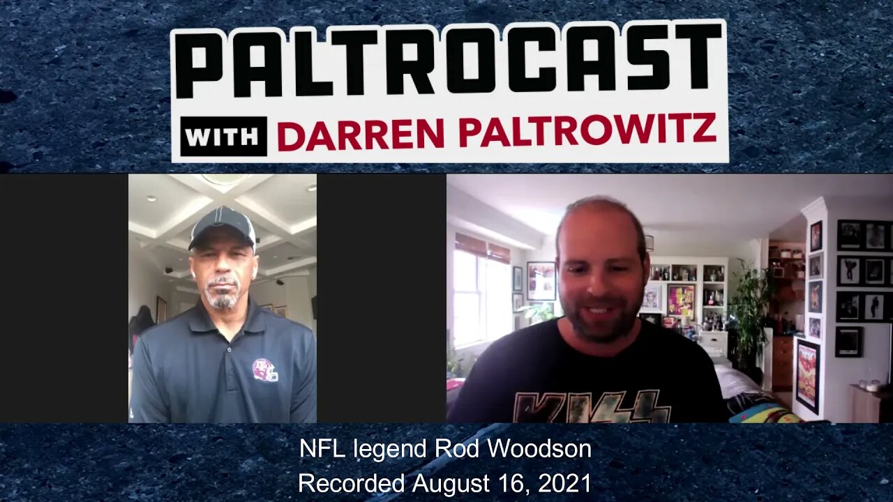 NFL legend Rod Woodson interview with Darren Paltrowitz