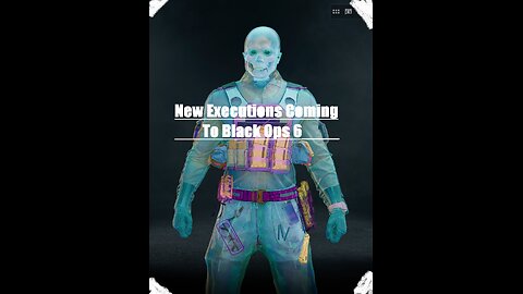 A Couple New Executions Coming To Black Ops 6.