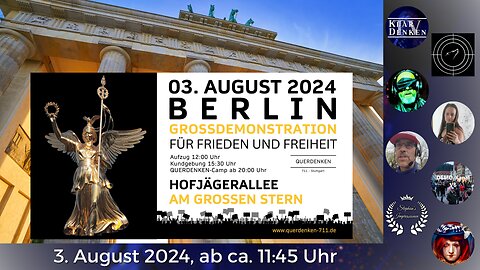 🔴💥LIVE | GROSSDEMONSTRATION BERLIN - FÜR FRIEDEN UND FREIHEIT 💥