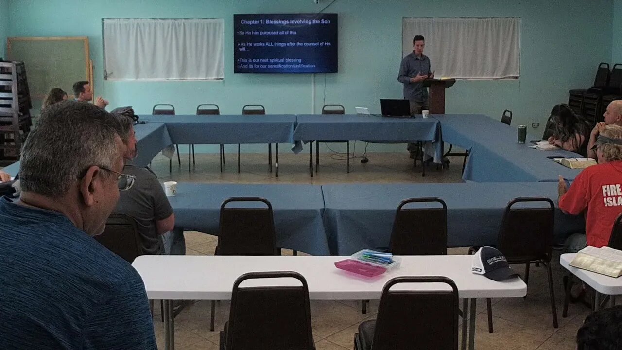 11-14-21 Ephesians 1:11-13 His Purpose and the Promised Holy Spirit with Pastor Craig Campbell