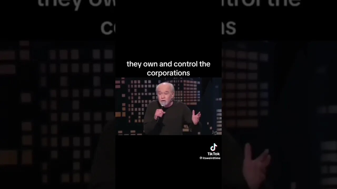 George Carlin Rages Against the Machine #shorts #comedy #georgecarlin
