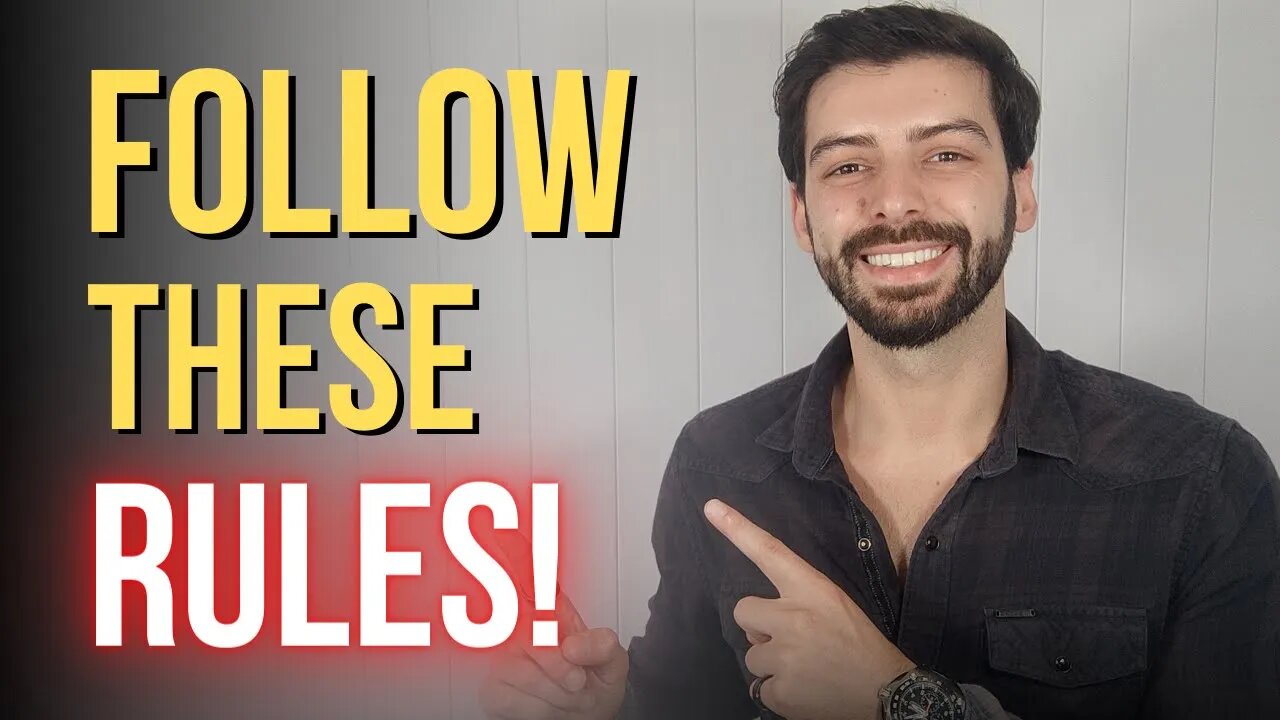 7 Rules "Handsome guys" Follow (That You Should Too!)