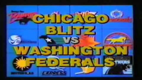 1983-03-06 Chicago Blitz vs Washington Federals