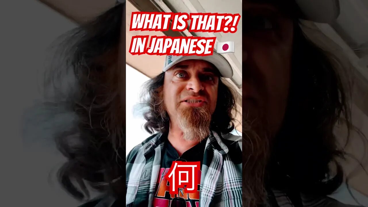 Simple way to ask what things are #Japanese
