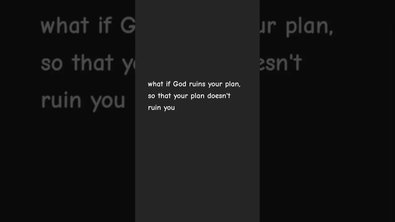 #plans #godsplans