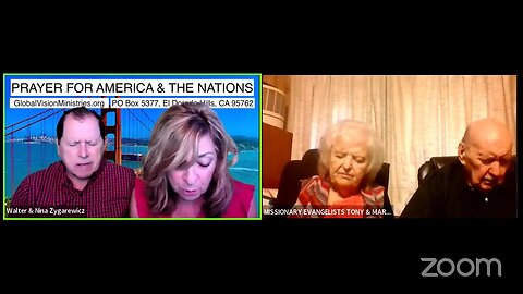 Prayer for America & the Nations with Walter & Nina Zygarewicz