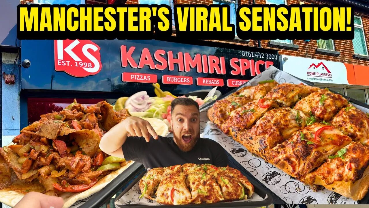 Manchester's VIRAL Takeaway That DOES IT ALL! (Who says BIG Menu's Are Always BAD?)