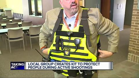 Metro Detroit men come up with kit to use in active shooter event