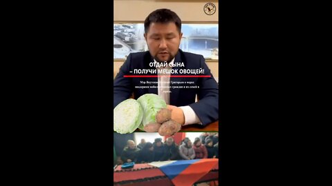 Отдай сына - получи овощей мешок!