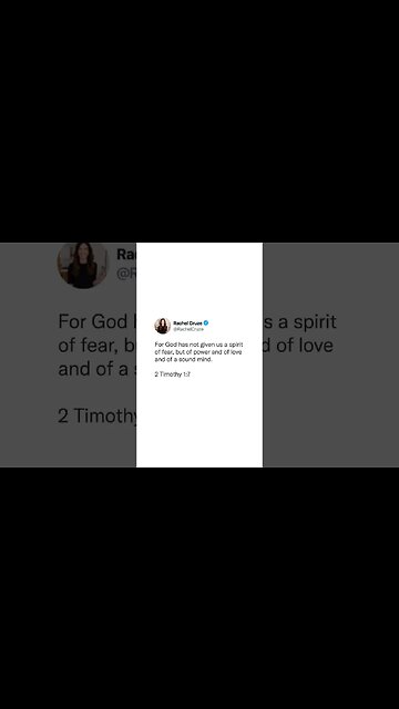 God Didn't Give You A Spirit Of Fear