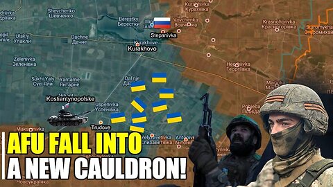 SEVERE! Russian troops landed in Trudove forming Kurakhovo cauldron