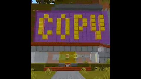 Copy Shop Bedrock Edition!