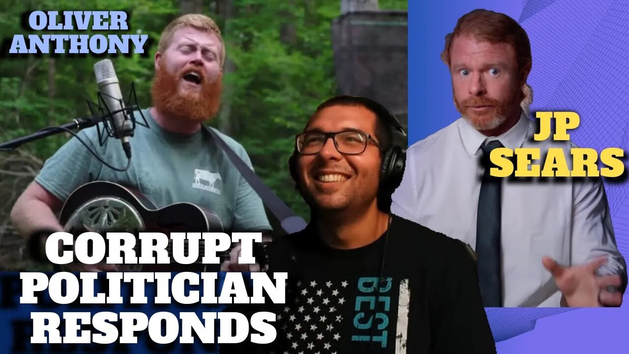 JP Sears skit Corrupt Politician REACTION to Oliver Anthony Rich Men North of Richmond. Truth 💣💣