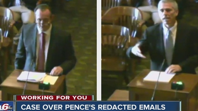 Pence attorneys argue against Indiana release of emails, documents from his tenure as governor