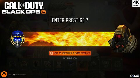 Entering PRESTIGE 7 💀 CALL OF DUTY: BLACK OPS 6