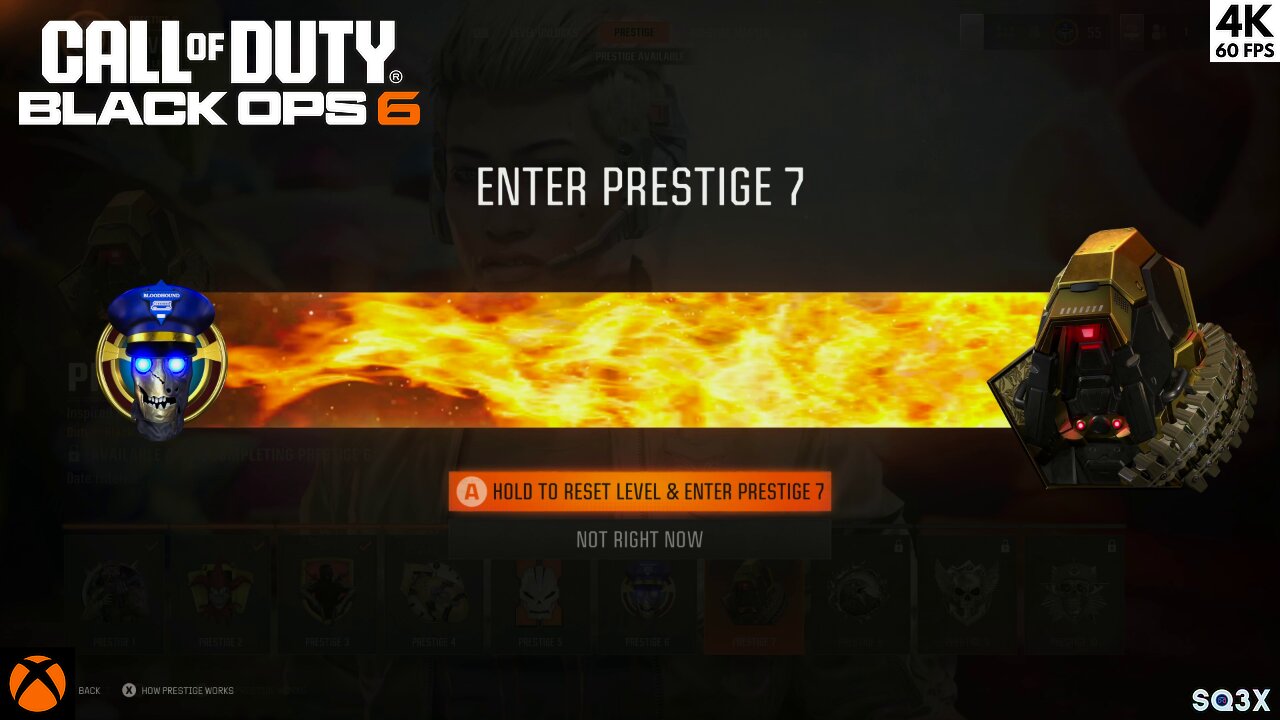 Entering PRESTIGE 7 💀 CALL OF DUTY: BLACK OPS 6