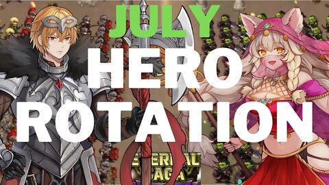 HERO ROTATION LIST UPDATE - JULY FULL (Club Wisdom 8)