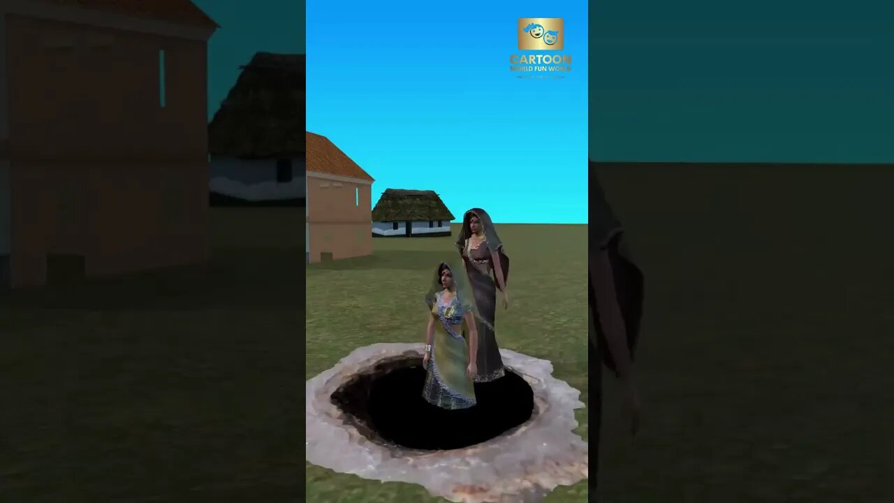 Horror Cartoon Story #bhoot #stories #cartoon #dangerous #shorts #shortsfeed #shortsvideo #viral