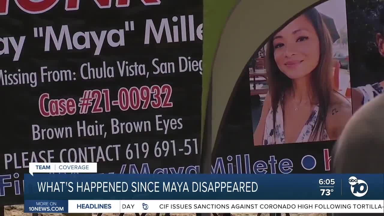 TIMELINE: Search for Maya Millete nears six months