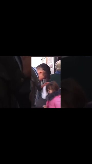 Man Says Goodbye To His Family In Ukraine #shorts