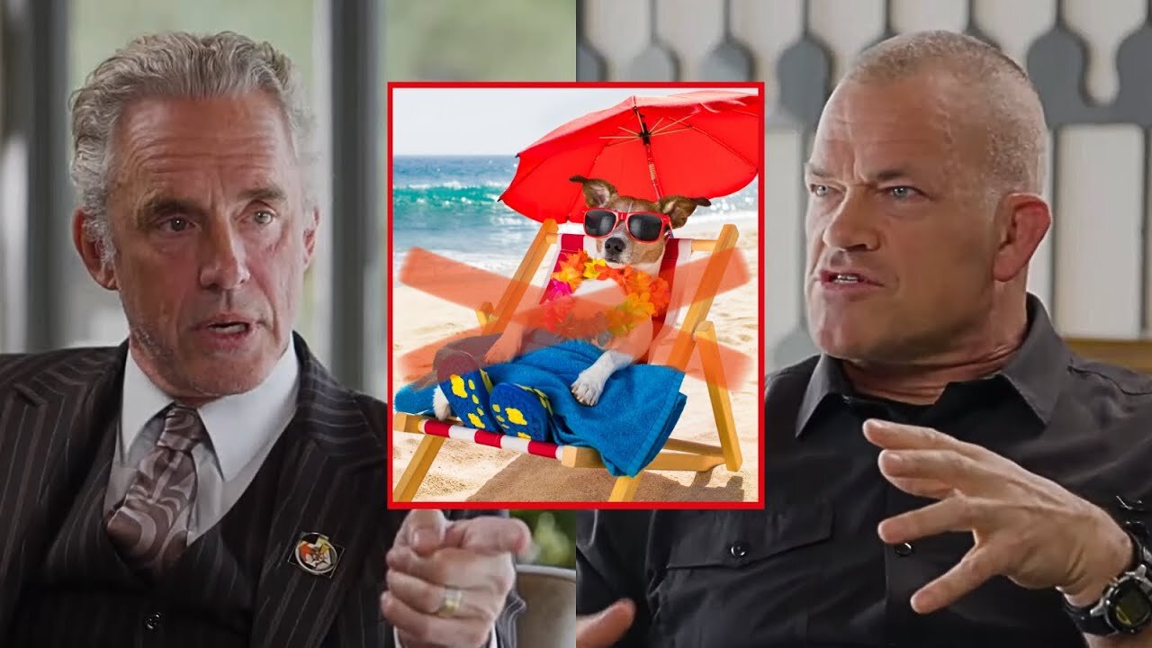 Jocko Willink & Jordan Peterson: Relaxing On a Beach SHOULD NOT Be Your Life's Goal, It Should Be...