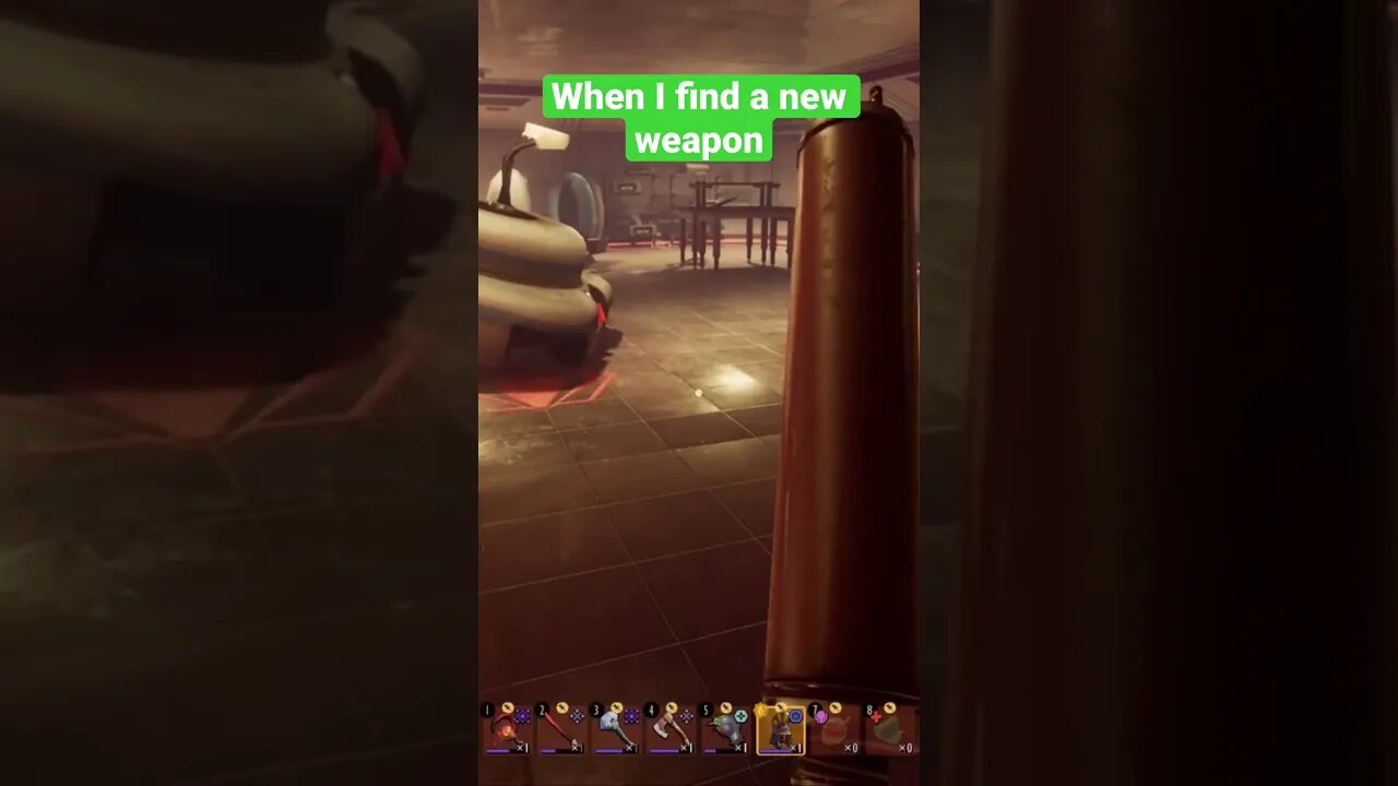 Whenever I find a new weapon in a game w/@aforadam215 #grounded