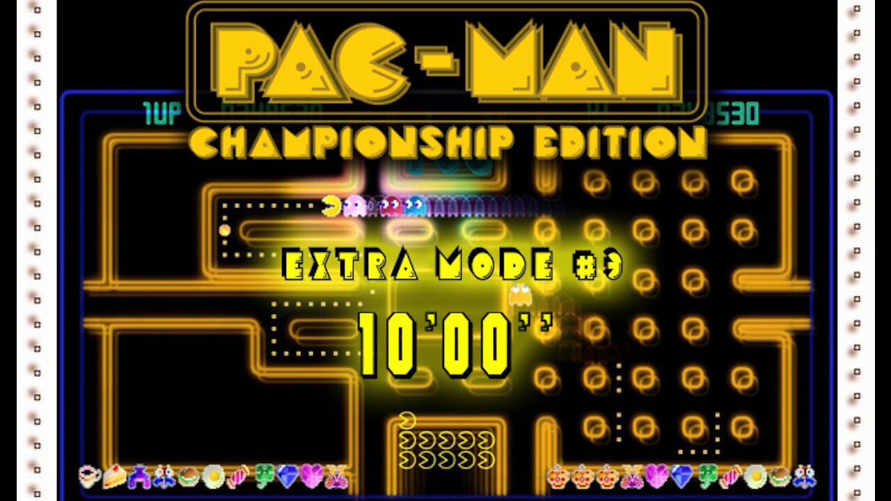 Pac-Man Championship Edition: Extra Mode #3- 10'00'' (no commentary) Xbox 360