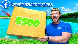 I Bought a $500 MYSTERY Fishing Box from FACEBOOK MARKETPLACE!