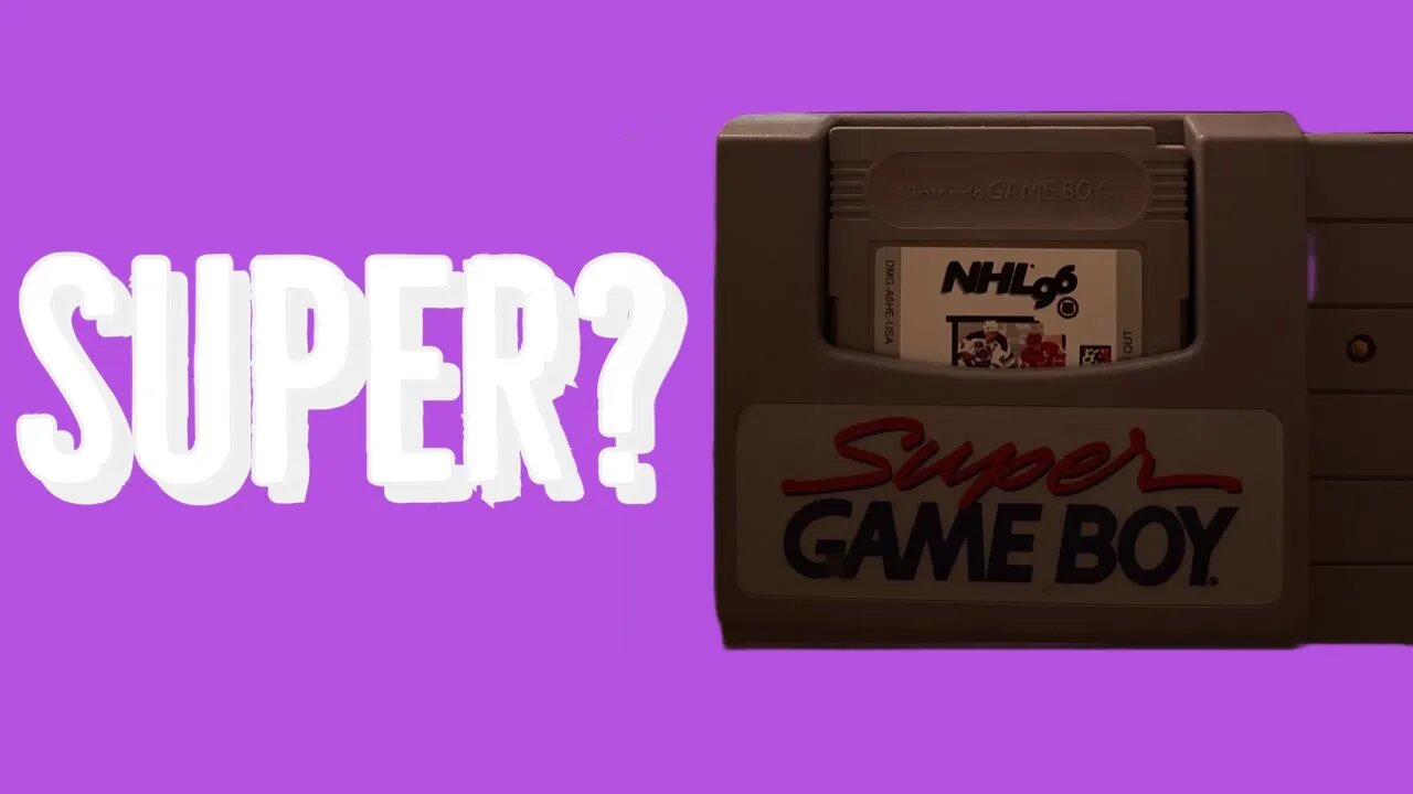 Nintendo Made a Super Game Boy?