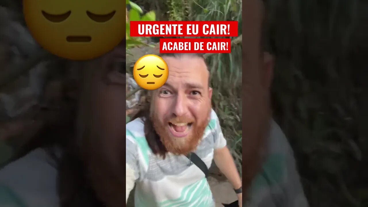 URGENTE ME DERRUBEI AGORA EU CAIR TRISTE NOTÍCIA PESSOAL!#shorts